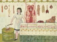 Josef Nowinka - Im Fleischerladen