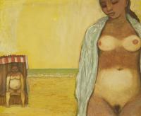 Josef Nowinka - Am Strand