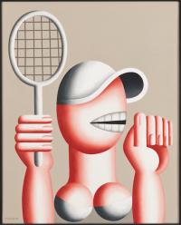 Hans Ticha - Tennisspielerin