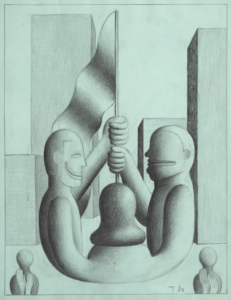 Hans Ticha Wettbewerbsfahne - LÄKEMÄKER