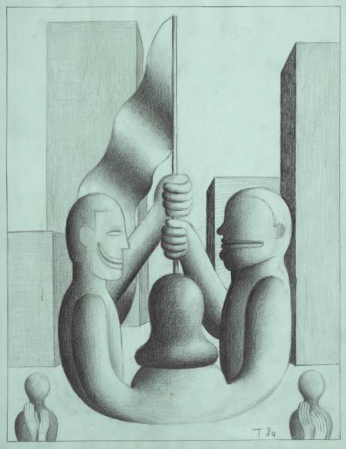 Hans Ticha Wettbewerbsfahne - LÄKEMÄKER