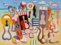 Hans Ticha - Großer Strand