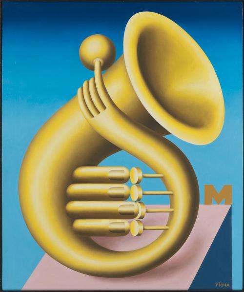 Hans Ticha Gelbes Horn (mit M) - LÄKEMÄKER