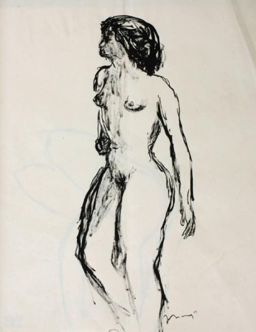 Carl Marx Stehender Akt - LÄKEMÄKER