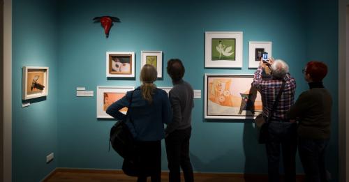 Josef Nowinka NOWINKA Retrospektive Kunstsammlung Jena - LÄKEMÄKER