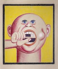 Hans Ticha - Zähneputzer