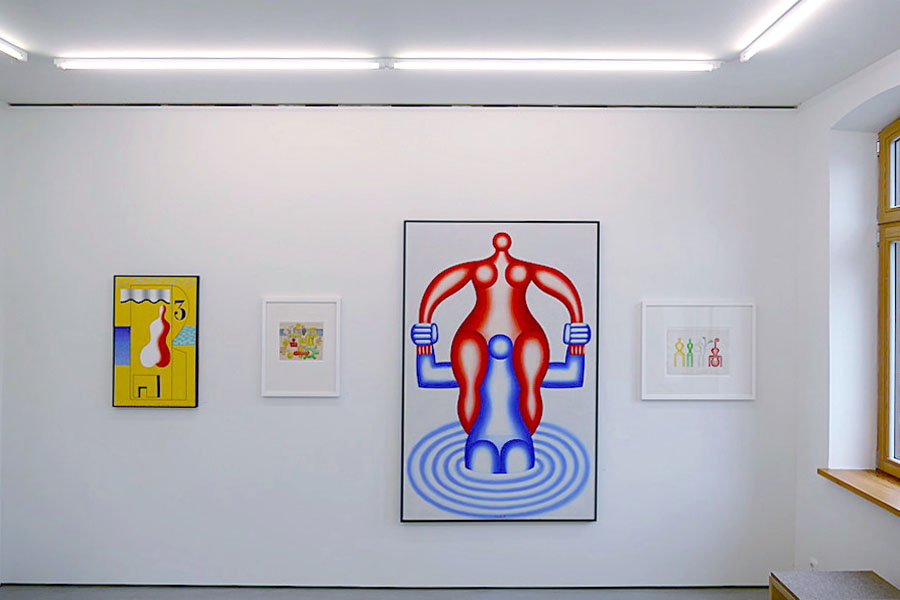 Hans Ticha TICHA Ausstellung - LÄKEMÄKER