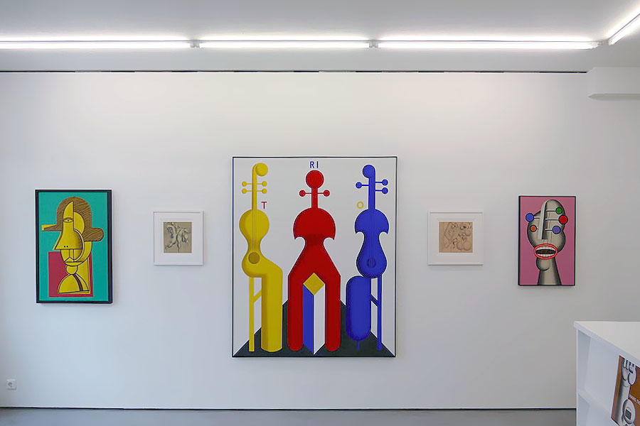 Hans Ticha TICHA Ausstellung - LÄKEMÄKER