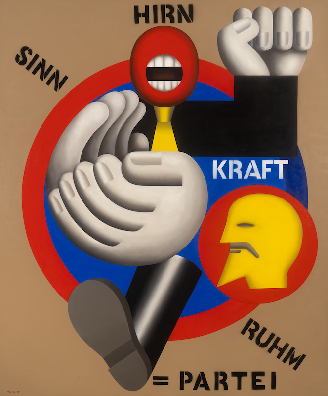 Hans Ticha - Hirn, Sinn, Kraft, Ruhm = Partei