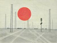 Josef Nowinka - Rote Sonne